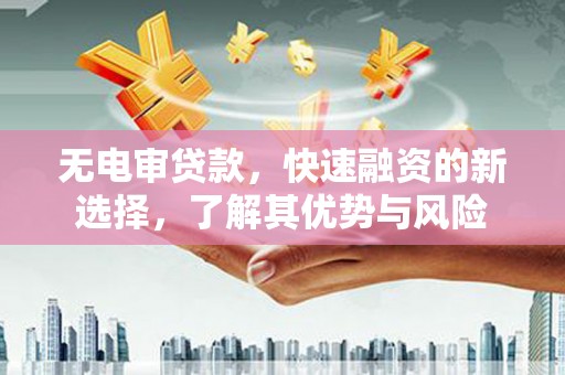 普湾新区无电审贷款，快速融资的新选择，了解其优势与风险