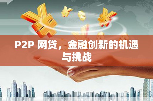 普湾新区P2P 网贷，金融创新的机遇与挑战