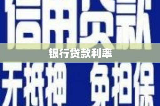 普湾新区银行贷款利率