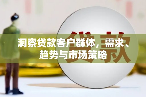 普湾新区洞察贷款客户群体，需求、趋势与市场策略
