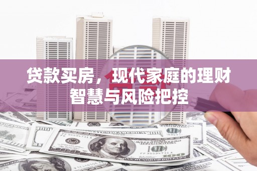 普湾新区贷款买房，现代家庭的理财智慧与风险把控