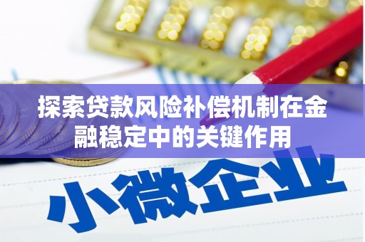 普湾新区探索贷款风险补偿机制在金融稳定中的关键作用