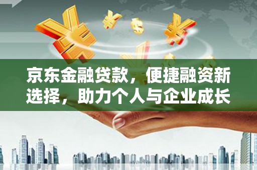 普湾新区京东金融贷款，便捷融资新选择，助力个人与企业成长