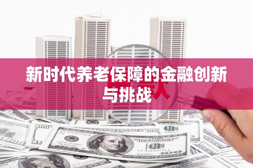 普湾新区新时代养老保障的金融创新与挑战