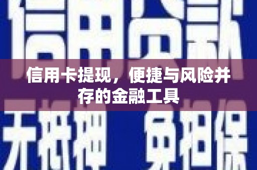 普湾新区信用卡提现，便捷与风险并存的金融工具