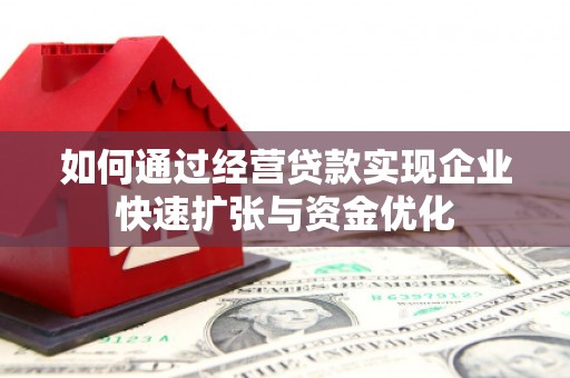 普湾新区如何通过经营贷款实现企业快速扩张与资金优化