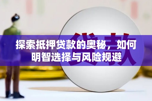 普湾新区探索抵押贷款的奥秘，如何明智选择与风险规避