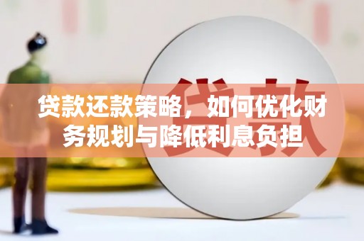 普湾新区贷款还款策略，如何优化财务规划与降低利息负担