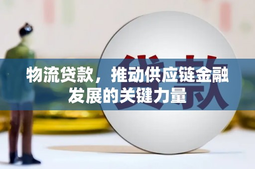 普湾新区物流贷款，推动供应链金融发展的关键力量