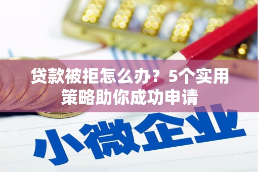 普湾新区贷款被拒怎么办？5个实用策略助你成功申请