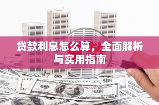 普湾新区贷款利息怎么算，全面解析与实用指南