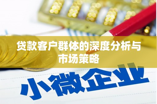 普湾新区贷款客户群体的深度分析与市场策略