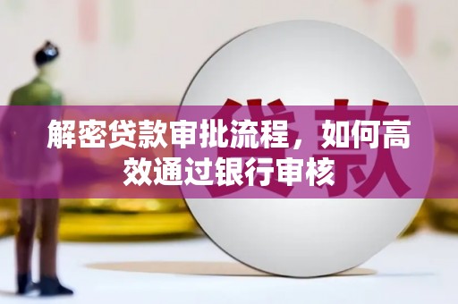 普湾新区解密贷款审批流程，如何高效通过银行审核