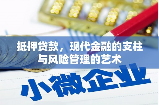 普湾新区抵押贷款，现代金融的支柱与风险管理的艺术