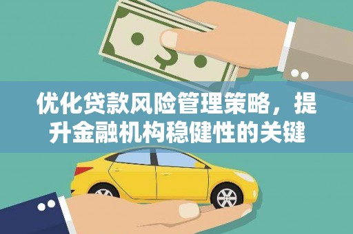 普湾新区优化贷款风险管理策略，提升金融机构稳健性的关键