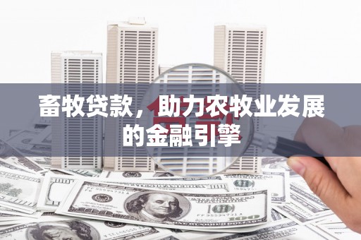 普湾新区畜牧贷款，助力农牧业发展的金融引擎