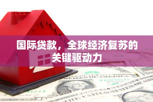 普湾新区国际贷款，全球经济复苏的关键驱动力