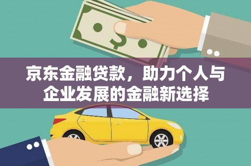 普湾新区京东金融贷款，助力个人与企业发展的金融新选择