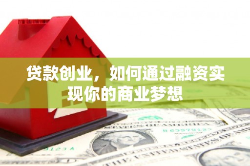 普湾新区贷款创业，如何通过融资实现你的商业梦想
