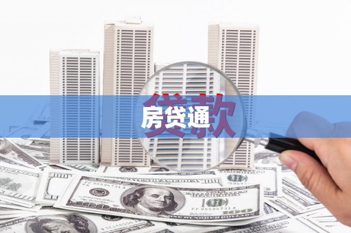 普湾新区房贷通