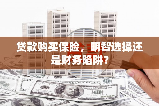 普湾新区贷款购买保险，明智选择还是财务陷阱？