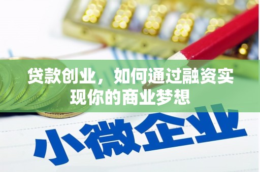 普湾新区贷款创业，如何通过融资实现你的商业梦想