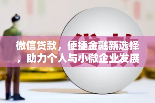 普湾新区微信贷款，便捷金融新选择，助力个人与小微企业发展