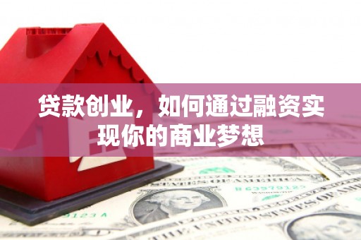 普湾新区贷款创业，如何通过融资实现你的商业梦想
