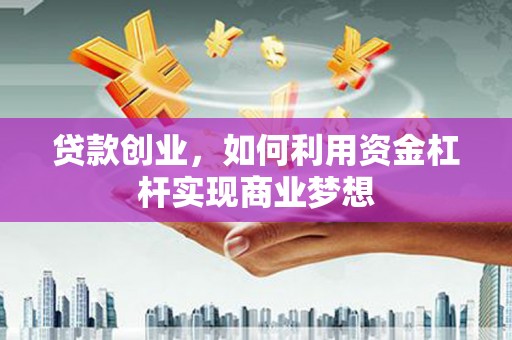 普湾新区贷款创业，如何利用资金杠杆实现商业梦想