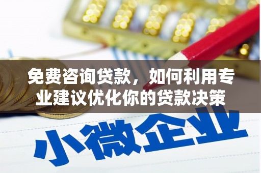 普湾新区免费咨询贷款，如何利用专业建议优化你的贷款决策