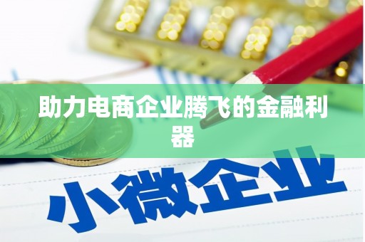 普湾新区助力电商企业腾飞的金融利器