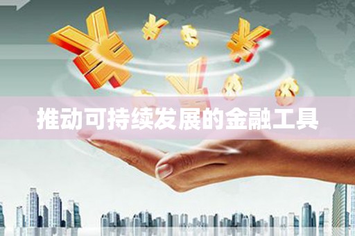 普湾新区推动可持续发展的金融工具